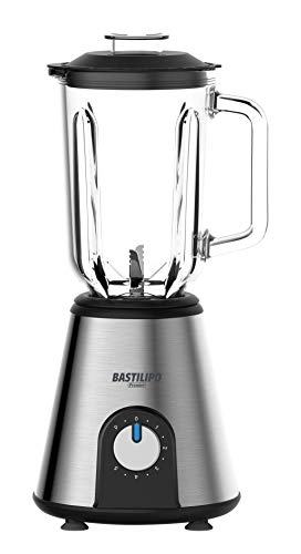 Liquidificador BASTILIPRO 7135 (1200 W - 1.5 L) Bastilipo - Eletrodomésticos de cozinha - 1200 W, 6 laminas, 1.5 L, 2 velocidades
