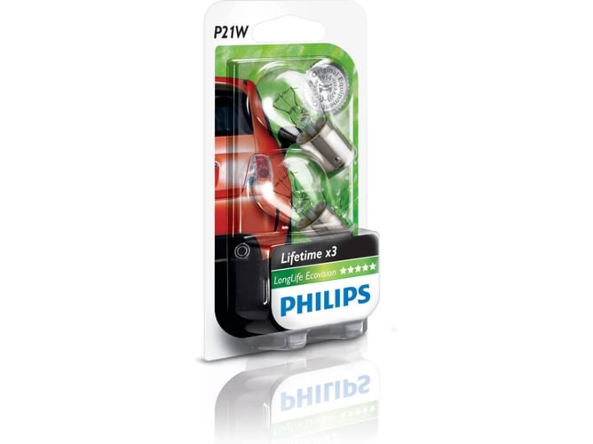 Philips Longlife Ecovision 125W GU10 12V 24W Philips - Iluminação de veículo a motor - 125w, gu10, 12V, preto