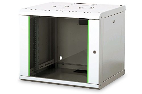 Estante Metálica DIGITUS SoHo Line 9U 19 Wall Mounting Digitus - Acessórios de computador - metálica, montagem fácil, bloqueável, protecção ip 40
