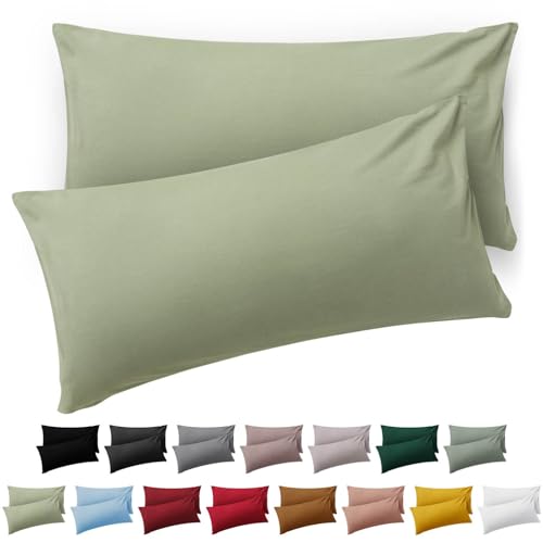 Capa de Almofada BLUMTAL (Verde - 50 x 70 cm) Everbrent - Fronhas e almofadas - microfibra, non-fade, lavável, 50 x 70 cm