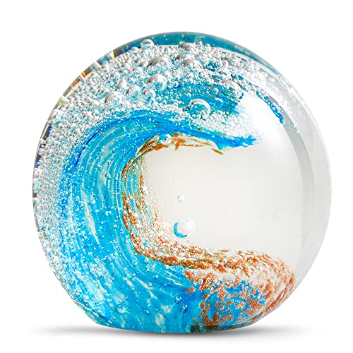 Figura de Vidro Soprado a Mão Oceânico 3D EUSTUMA - Pesa-papéis - figura, vidro, soprado a mão, oceanico, 3D