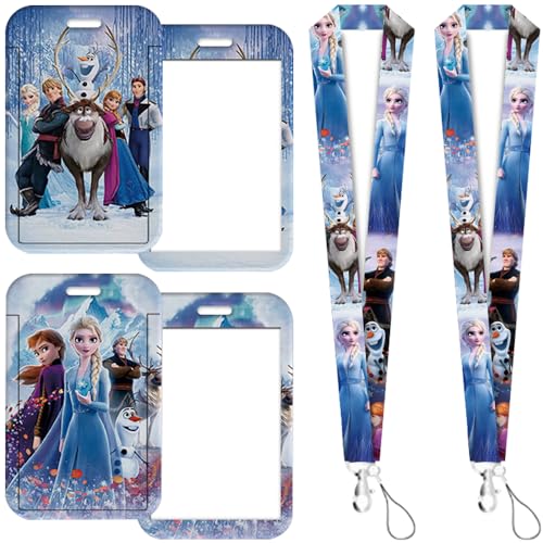 Lanyard com Carteira FROZEN 2 Peças (Idade Mínima: 4 Anos) OXINO - Brinquedos - lanyard, carteira, frozen, 4 anos