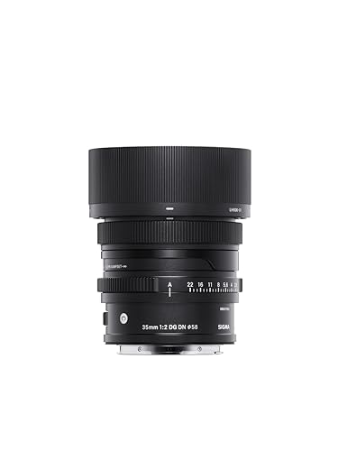 Objetiva Sigma 35mm f/2 A DG DN MILC Preto Sigma - Lentes de câmera - sigma, 35mm, f/2, dg dn