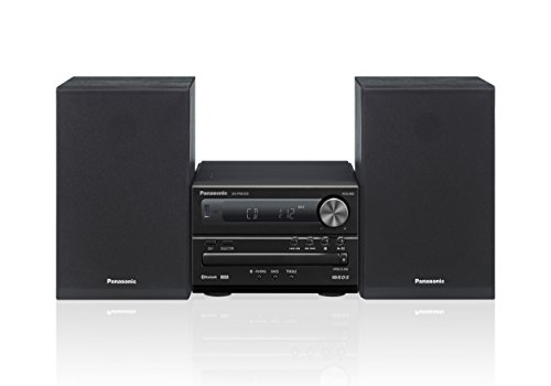 Panasonic Sc-Pm250 Micro Sistema de Áudio Preto 40 W Panasonic - Reprodutores de áudio e gravadores - micro sistema, 40 W, preto