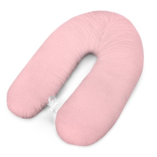 Almofada de Amamentação AMILIAN Rosa (170 x 60 x 20 cm) Amilian - Suplementos de alimentação por sonda - algodão, roxa, 170x60x20cm