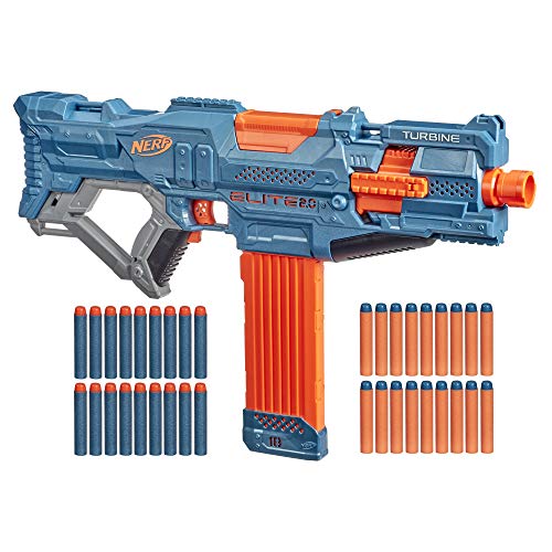 Lançador NERF Elite 2.0 Turbine CS (Idade Mínima: 8 anos) Hasbro - Armas de brinquedo e acessórios - elite, turbine, idade mínima 8