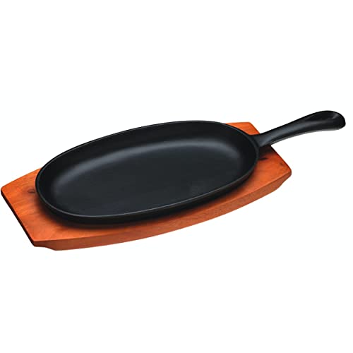 Frigideira em Ferro Fundido Kitchen Craft KCSIZZLE - Preto Kitchen Craft - Pratos de servir - ferro fundido, preto