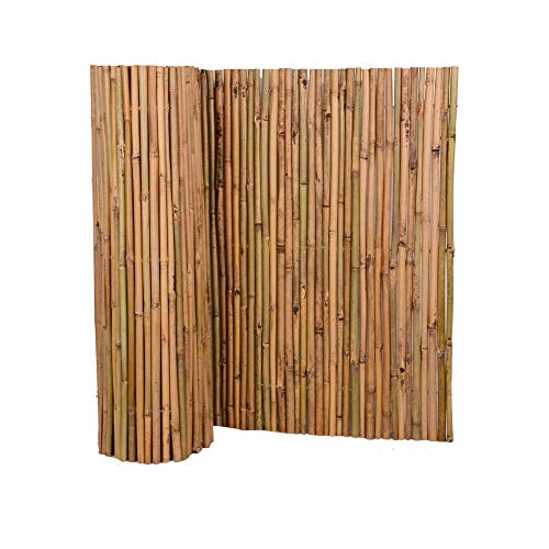 Toldo de Proteção Visual de Bambu 100X150 Cm Nature by Kolibri - Cercas e barreiras - bambu, 100x150 cm