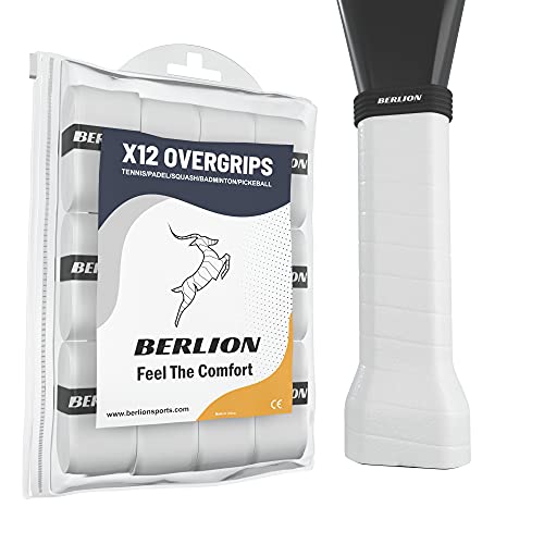Overgrip para Raquetes de Ténis BERLION 12 Unidades BERLION - Golfe - overgrip, raquetes ténis, berlion 12 unidades