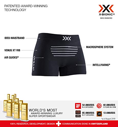 Calções para Mulher X-BIONIC Invent 4.0 Light Preto para Fitness (XL) X-Bionic - Roupa interior - fitness, preto, XL