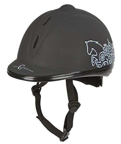 Capacete para Cavalo COVALLIERO Beauty Vg1 (Tam.: 52-55 cm) Covalliero - Capacetes de equitação - cavalo, 52-55 cm