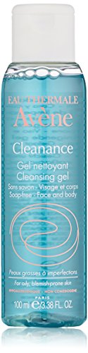 Gel de Limpeza Facial AVÉNE Cleanance Gel (100ml) AVÉNE - Limpadores faciais - limpa pores, remove maquilhagem, 100ml, diário