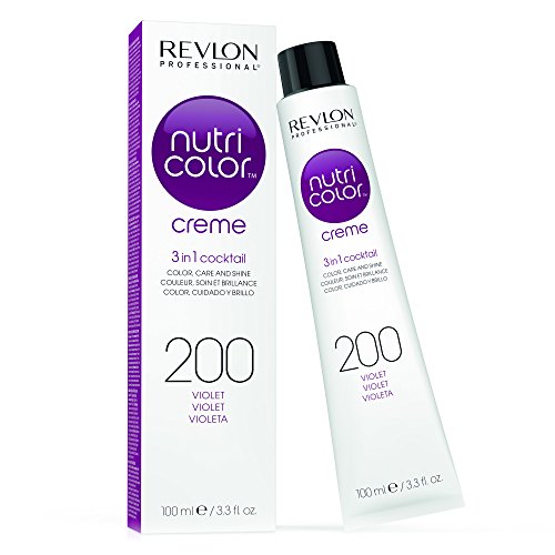 Tinta de Cabelo REVLON Nutri Color 200 Violeta (50 ml) REVLON - Cuidados com o cabelo - violeta, nutri color, 50 ml
