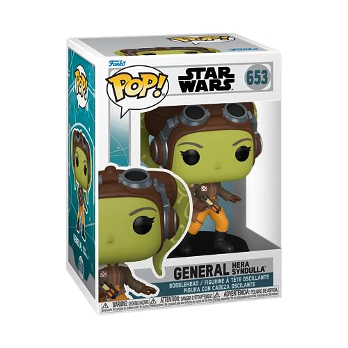 Figura FUNKO Pop! Star Wars: Ahsoka - General Hera Syndulla Funko - Roupa - figura, funko pop, star wars, ahsoka, general hera syndulla, vinil