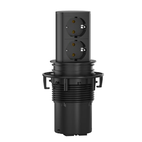 Adaptador de Viagem ELEVENTOR 2 tomadas (Preto) Bachmann - Fontes de alimentação elétrica - 2 tomadas, preto, adaptador de viagem