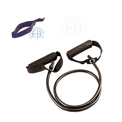 Tira Elástica FITNESS HEALTH (Branco - 60 x 2 cm) Fitness Health Pro - Levantamento de peso - fitness, health, elástico, branco
