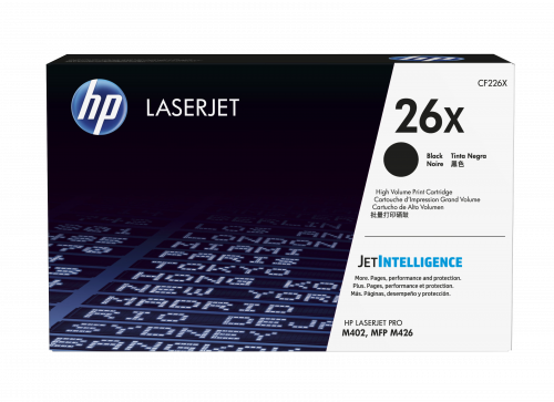 Toner HP 26X Original Preto (CF226X - 12000 páginas) HP - Cartuchos de toner e jato de tinta - hp, 26x, preto, 12000 páginas