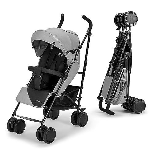 Carrinho de Bebé KINDERKRAFT Siesta Grey (3 em 1) 4Kraft - Móveis para bebês e crianças pequenas - rodas de borracha, almofada encosto, alça de transporte, 3 em 1