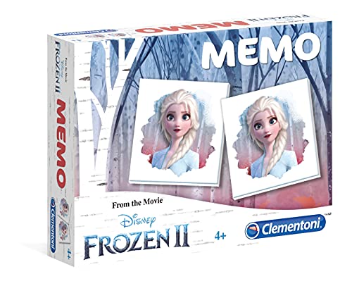 Jogo de Cartas CLEMENTONI Frozen 2 Memory Game CLEMENTONI - Jogos - memória, 48 cartas, frozen 2, ilustrado