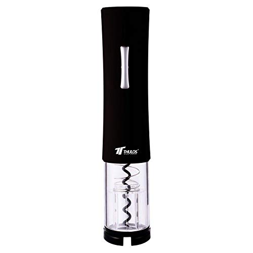 Sacador de Vinho Elétrico com Luz Led e Acessório para Remover Proteção do Tampão Thulos Thulos - Saca-rolhas - elétrico, luz LED, remover proteção
