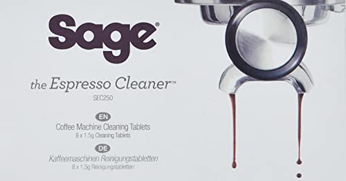 Recarga Máquina de Café SAGE SEC250 (Compatibilidade: SAGE) SAGE - Peças de reposição para cafeteiras e máquinas de espresso - compatibilidade sage, 8 pastilhas, limpeza, café expresso