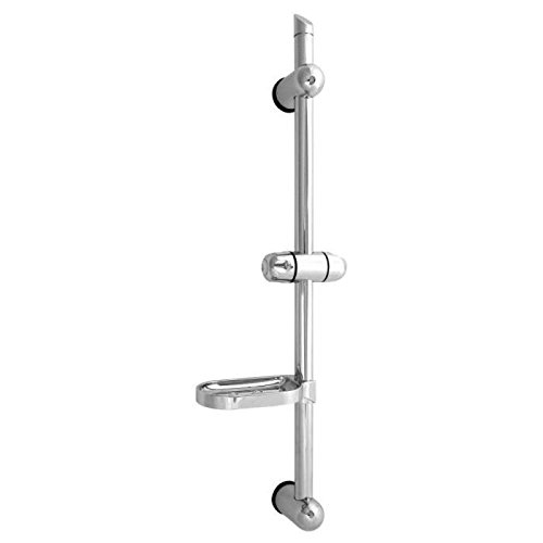 Barra de Duche ROUSSEAU Chrome 1/4'' Ø 32mm Rousseau - Portas e cabines de duche - cromo, 1/4'', 3,2mm, 60cm, suporte deslizante