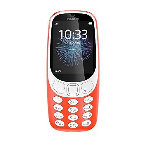 Telemóvel NOKIA 3310 (2.4'' - Vermelho) Nokia - Telemóveis - telemóvel, nokia 3310, vermelho