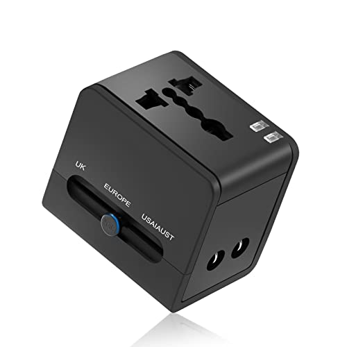 Adaptador de Viagem Hoppac Universal Travel Adapter Hoppac - Conversores e adaptadores de viagem - universal, preto, compatível com Windows