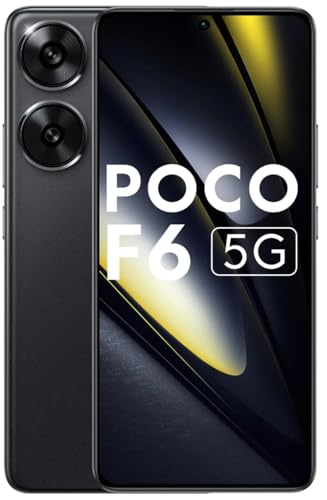 Smartphone XIAOMI Poco F6 (6.67'' - 8 GB - 256 GB - Preto) Xiaomi - Telemóveis - 6.67 polegadas, 8 gb, 256 GB, preto, 4000 mAh