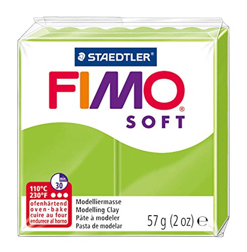 Plasticina STAEDTLER Fimo Apple Verde (59 g) Staedtler - Materiais de cerâmica e escultura - alta qualidade, não tóxico, multi-superfície