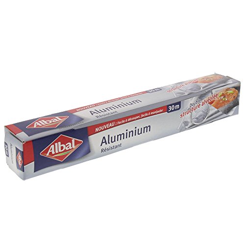 Alumínio Lâminas para Cortar 30 X 0.29 M ALBAL Albal - Papel alumínio - alumínio, lâminas, cortar, branco