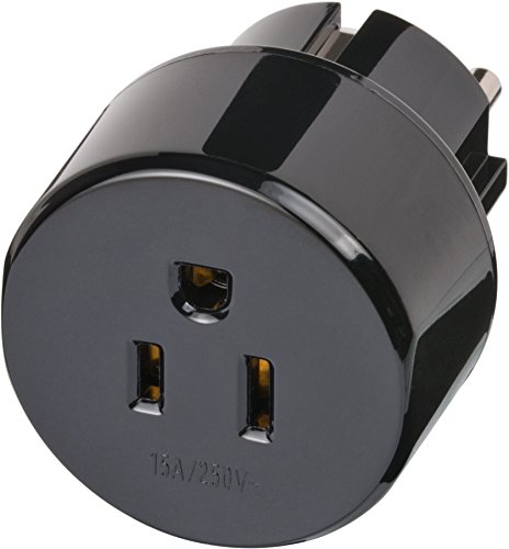 Adaptador de Viagem BRENNENSTUHL 1508520 Brennenstuhl - Carregadores de bateria de uso geral - adaptador, viagem, preto
