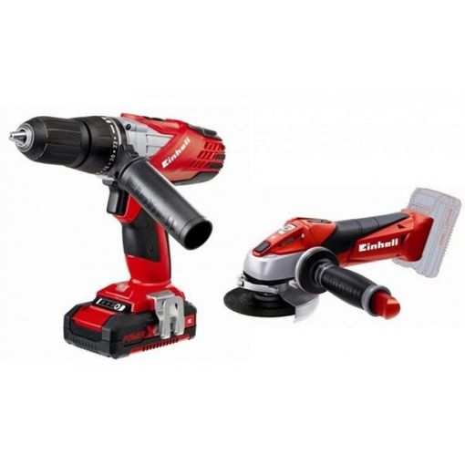Broca de Impacto EINHELL TE-TK 18 Li Kit (0-2800 rpm) Einhell - Conjuntos de ferramentas elétricas - broca impacto, einhell, te-tk 18 li kit, 0-2800 rpm, carpintaria, construção