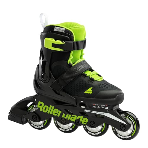 Sapatilhas ROLLERBLADE Microblade (Tam: 35-41 cm) Rollerblade - Patins em linha - ajustável, fácil de usar, 4 tamanhos, extensão rápida