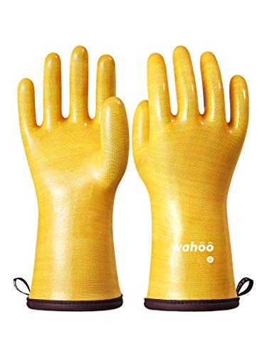 Luva de Silicone Wahoo para Barbecue (Tamanho: M) LANON Protection Technology Co.,Ltd - Luvas de forno e pegadores de panelas - silicone, barbecue, tamanho m