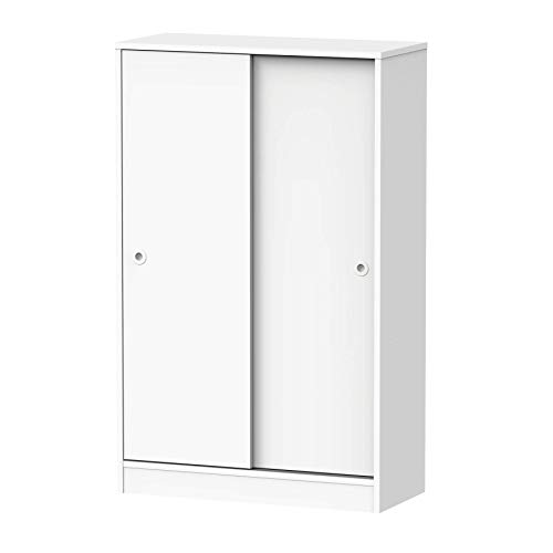 Armário Muebles Pitarch com Portas de Correr | Branco Muebles Pitarch - Guarda-roupas - armario, sapateira, prateleiras, correr