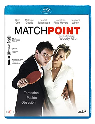 Blu-Ray Match Point (Edição em Espanhol) DIVISA HV - Dvds de filmes e programas de televisão - blu-ray, match point, edição espanhol