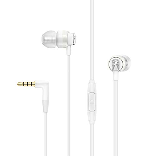 Auricular Sennheiser Cx 300 S In-Ear Branco Sennheiser - Fones de ouvido - branco, com fios, binaural, intra-auditivo