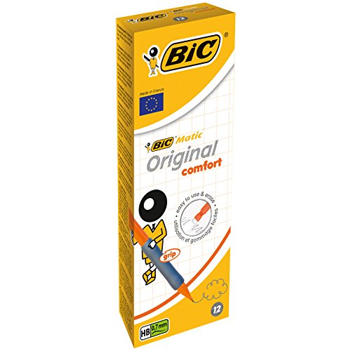 Esferográfica Bic Matic Original Comfort Ponta Redonda (0.7mm) BIC - Canetas - 0.7mm, ponta redonda, minha HB, cores vivas