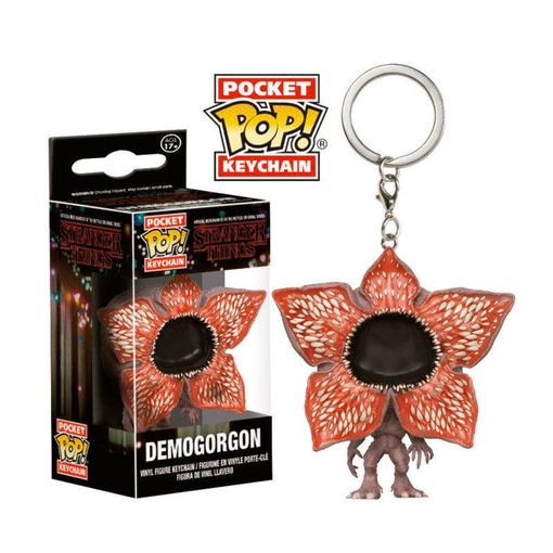 Figura FUNKO POP! Keychain: Stranger Things- Demogorgon Open Face Funko - Porta-chaves - figura, funko pop, keychain, stranger things, demogorgon open face
