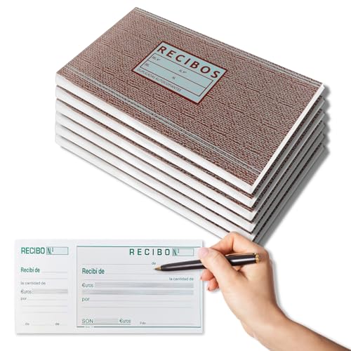 CAVECA Pack 6 Talonário com 600 Folhas e Capa Dura CAVECA - Papel de impressora e copiadora - talonário, 600 folhas, capa dura