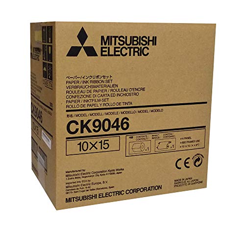 Papel Fotográfico MONOPRINT CK9046 (10x15cm - 600 Folhas) Mitsubishi - Consumíveis de impressora - 10x15cm, 600 folhas