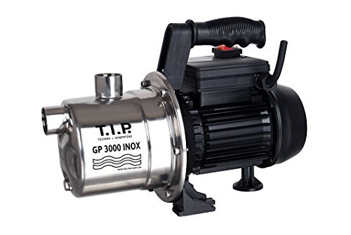 Bomba de Água TIP GP 3000 Inox (3000 L/h - 1.5 kW) T.I.P. - Bombas de irrigação, reforço e sistemas de aspersão - 3000 L/h, 1.5 kW, inox, aço inoxidável