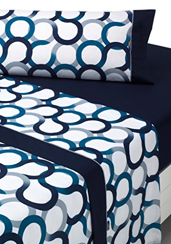 Conjunto de Lençóis SABANALIA 3 Peças (135x200cm) SABANALIA - Roupa de cama e cama - conjunto, lençóis, sabanalia, 3 peças, 135x200cm