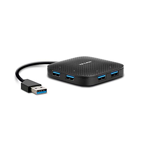 Hub de Interface TP-LINK UH400 USB 3.0 Type-B 5000Mbit/s TP-Link - Concentradores usb e firewire - usb 3.0, 4 portas, plug & play, preto