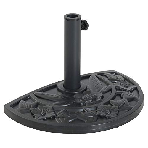 Base de Chapéu de Sol Outsunny | 50 x 32 x 32 cm - Preto Outsunny - Bases para guarda-sóis de exterior - 50x32x32cm, preto