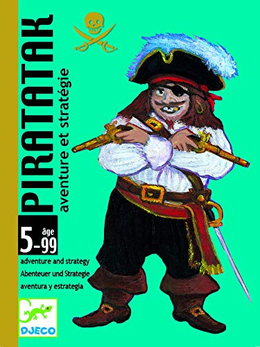 Jogo de Cartas DJECO Cartas Pirata (Idade Mínima Recomendada: 4 anos) Djeco - Jogos de cartas - cartas, pirata, aventura, estratégia