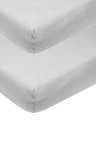 Conjunto de Lençóis MEYCO BABY Unisexo (Algodão - Cinzento) b-boo baby & lifestyle GmbH - Roupa de cama e cama - algodão, cinzento, 40x80/90 cm, fácil de lavar