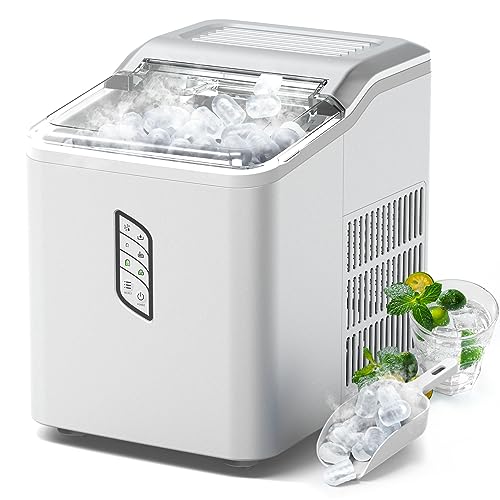 Máquina de Gelo CONOPU 1000 (Capacidade: 12 kg) SANCAI - Máquinas de gelo - 1,2 kg, anti-derrame, transporte, segurança