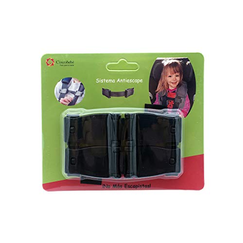 Sistema Anti-Escape CINCOCABÉBÉ (2 Unidades) Cincobebé - Móveis para bebês e crianças pequenas - anti-escapamento, cadeiras de carro, tronas